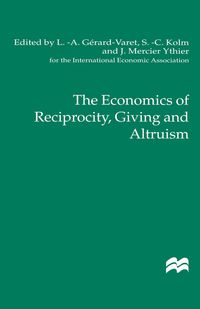 Produktbild: The Economics of Reciprocity, Giving and Altruism
