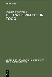Produktbild: Die Ewe-Sprache in Togo