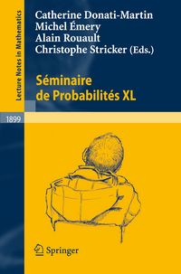 Produktbild: S&eacute;minaire de Probabilit&eacute;s XL