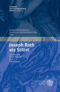 Produktbild: Joseph Roth als Stilist
