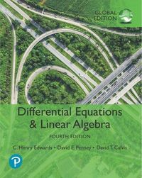 Produktbild: Edwards, C: Differential Equations and Linear Algebra, Globa