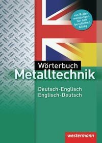 Produktbild: W&ouml;rterbuch Metalltechnik