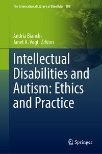 Produktbild: Intellectual Disabilities and Autism: Ethics and Practice