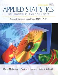 Produktbild: Applied Statistics for Engineers and Scientists: Using Microsoft Excel & Minitab