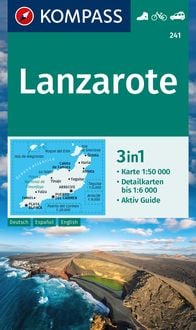 Produktbild: KOMPASS Wanderkarte 241 Lanzarote 1:50.000