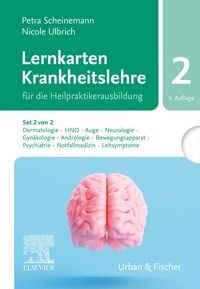 Produktbild: Lernkarten Krankheitslehre Set 2 f&uuml;r die Heilpraktikerausbildung. (Set 2 von 2, Karten H&ndash;Q)