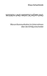 Produktbild: Wissen und Wertsch&ouml;pfung