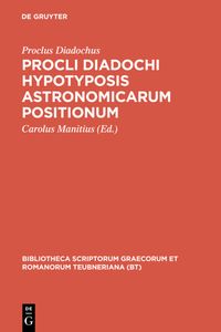 Produktbild: Procli Diadochi hypotyposis astronomicarum positionum