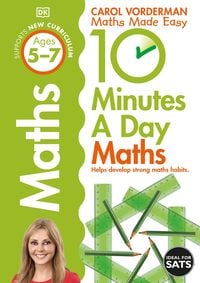 Produktbild: 10 Minutes A Day Maths, Ages 5-7 (Key Stage 1)