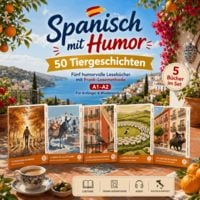 Produktbild: Spanisch mit Humor: 50 Tiergeschichten A1-A2 (+ Audio-Online)