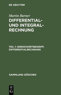 Produktbild: Grenzwertbegriff, Differentialrechnung
