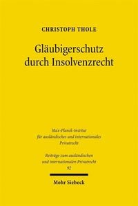 Produktbild: Gl&auml;ubigerschutz durch Insolvenzrecht