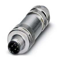 Produktbild: Phoenix Contact 1521261 Sensor-/Aktor-Datensteckverbinder M12 Stecker, gerade Polzahl Sensoren: 4 1 St.