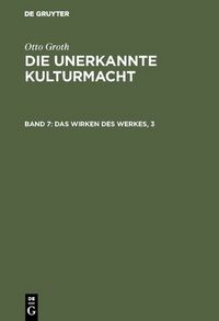 Produktbild: Das Wirken des Werkes, 3