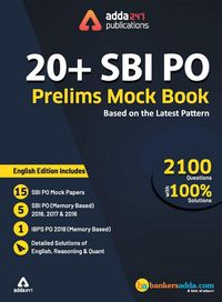 Produktbild: SBI PO 2019 Prelims Mocks Papers (English Printed Edition) SBI Special