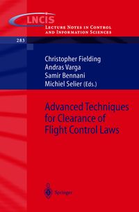 Produktbild: Advanced Techniques for Clearance of Flight Control Laws