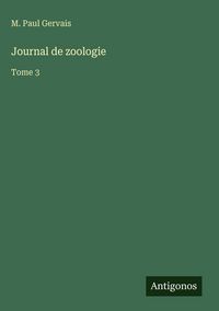 Produktbild: Journal de zoologie