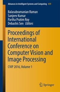 Produktbild: Proceedings of International Conference on Computer Vision and Image Processing