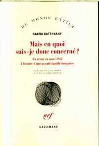 Produktbild: Mais en quoi suis-je donc concern&eacute; ?