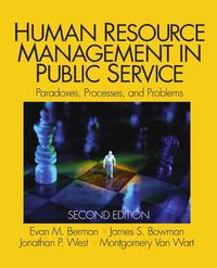 Produktbild: Human Resource Management in Public Service: Paradoxes, Processes, and Problems