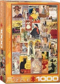 Produktbild: Puzzle 1000 Teile - Theater & Opera Vintage Art