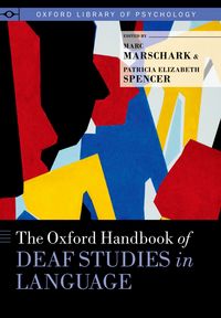 Produktbild: The Oxford Handbook of Deaf Studies in Language