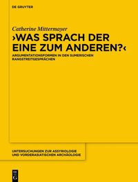 Produktbild: Was sprach der eine zum anderen?