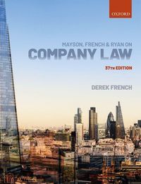 Produktbild: French, D: Mayson, French & Ryan on Company Law
