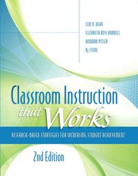 Produktbild: Classroom Instruction that Works: Research-Based Strategies for Increasing Student Achievement