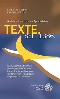 Produktbild: Texte. Seit 1386.