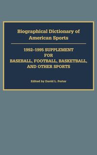 Produktbild: Biographical Dictionary of American Sports