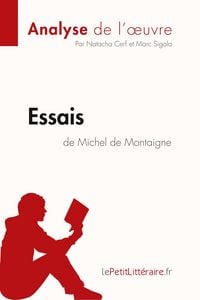Produktbild: Essais de Michel de Montaigne (Analyse de l'oeuvre)