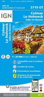 Produktbild: Colmar.Le Hohneck.Vall&eacute;e de Munster 1:25 000