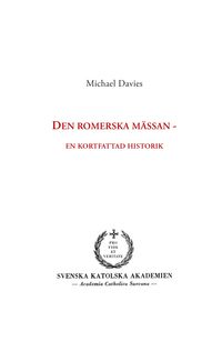 Produktbild: Den romerska m&auml;ssan