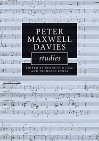 Produktbild: Peter Maxwell Davies Studies