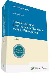 Produktbild: Europ&auml;isches und internationales Zivilprozessrecht in Patentsachen