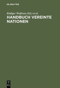 Produktbild: Handbuch Vereinte Nationen