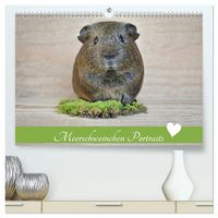 Produktbild: Meerschweinchen Portraits (hochwertiger Premium Wandkalender 2026 DIN A2 quer), Kunstdruck in Hochglanz