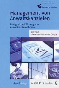 Produktbild: Management von Anwaltskanzleien