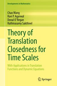 Produktbild: Theory of Translation Closedness for Time Scales