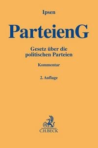 Produktbild: Parteiengesetz. ParteienG