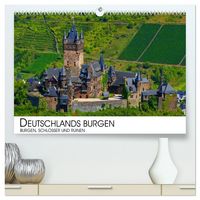 Produktbild: Deutschlands Burgen - Burgen, Schl&ouml;sser und Ruinen (hochwertiger Premium Wandkalender 2026 DIN A2 quer), Kunstdruck in Hochglanz