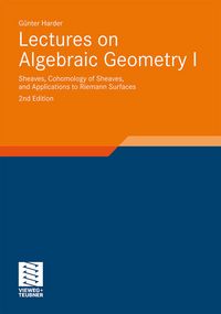 Produktbild: Lectures on Algebraic Geometry I