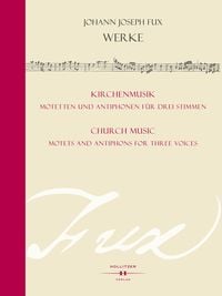 Produktbild: Motetten und Antiphonen f&uuml;r drei Stimmen und Continuo