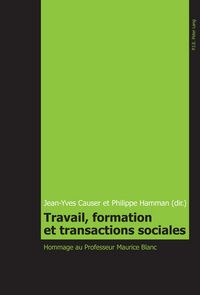 Produktbild: Travail, formation et transactions sociales