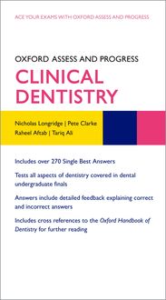 Produktbild: Oxford Assess and Progress: Clinical Dentistry