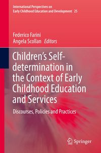 Produktbild: Children's Self-determination in the Context of Early Childhood Education and Services