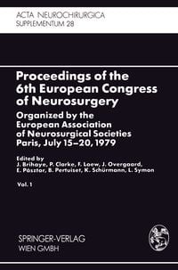 Produktbild: Proceedings of the 6th European Congress of Neurosurgery