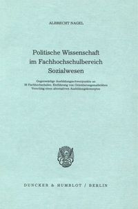 Produktbild: Politische Wissenschaft im Fachhochschulbereich Sozialwesen.