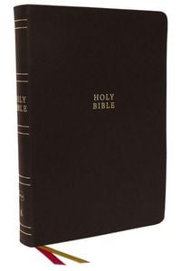 Produktbild: NKJV Holy Bible, Super Giant Print Reference Bible, Brown Bonded Leather, 43,000 Cross References, Red Letter, Comfort Print: New King James Version